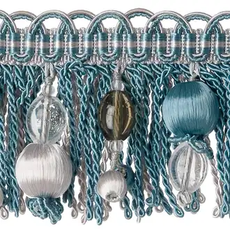 Diva Beaded Fringe 60mm 33455-9600