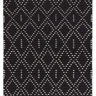 Nepal Black Cream Rug