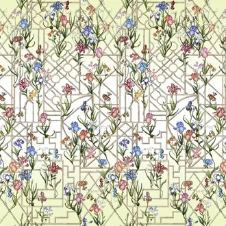 Fretwork Garden Panoramic PCL7053-01