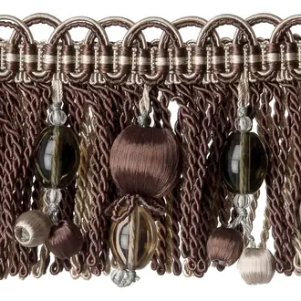 Diva Beaded Fringe 60mm 33455-9800