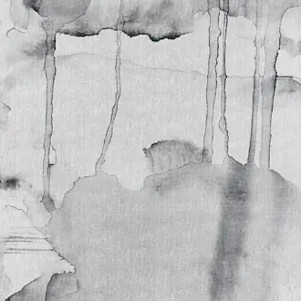 Blur Charcoal on Vinyl Leo's Luxe Linens 7806