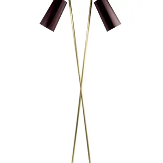 Motu Floor Lamp MFL48 Brass