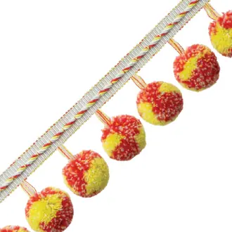 Kaleidoscope Pom Pom Fringe TF-61358-10