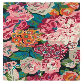 Rose & Peony Cerise 45005 Rug