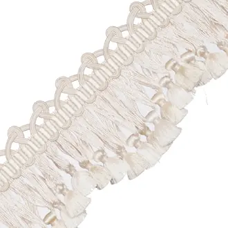 Palais Silk Scalloped Tassel Fringe TF-56779-01