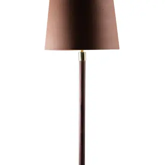 Huxley Lamp WLB36 Chocolate with Brass