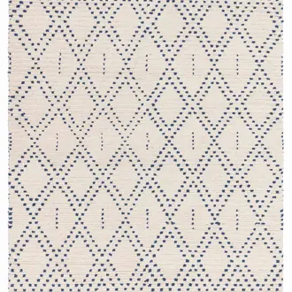 Nepal Cream Blue Rug