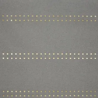 Studs & Stripes Horizontal Soft Gold on Taupe Tweed 5790-H