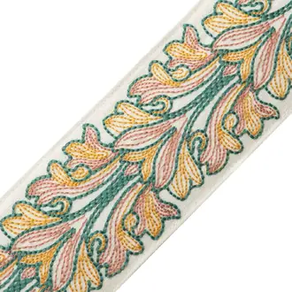 Fogli Embroidered Border BT-60472-01