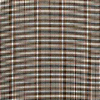 Cottingley Burnt Sienna Woven Check