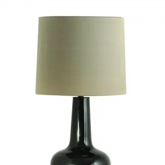 Sybil Lamp CLB10 Black with New Bronze base