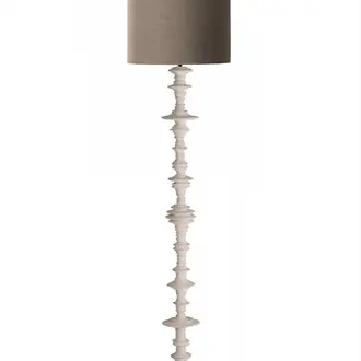 Spin Floor Lamp VFL08 Plaster White