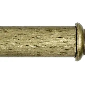 Byron & Byron Romantics 45mm Antiqued Gold Curtain Pole Rose Finial