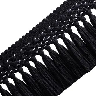Edelie Linen Tassel Skirt Fringe FR-59431-09