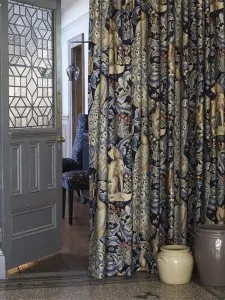 willia-morris-fabric-velvet-curtain-fabric