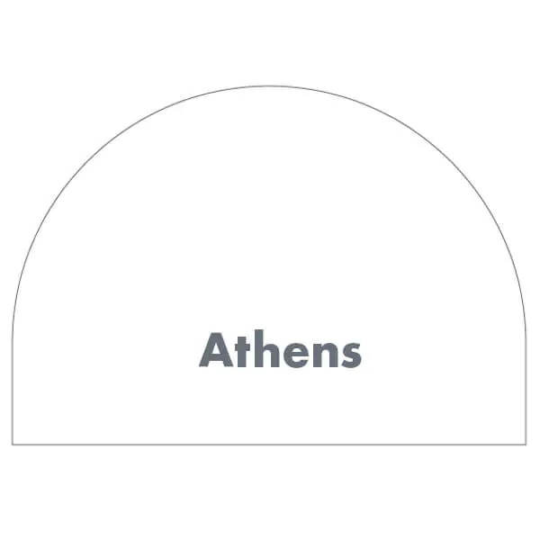 Athens Shape 8 Headboard