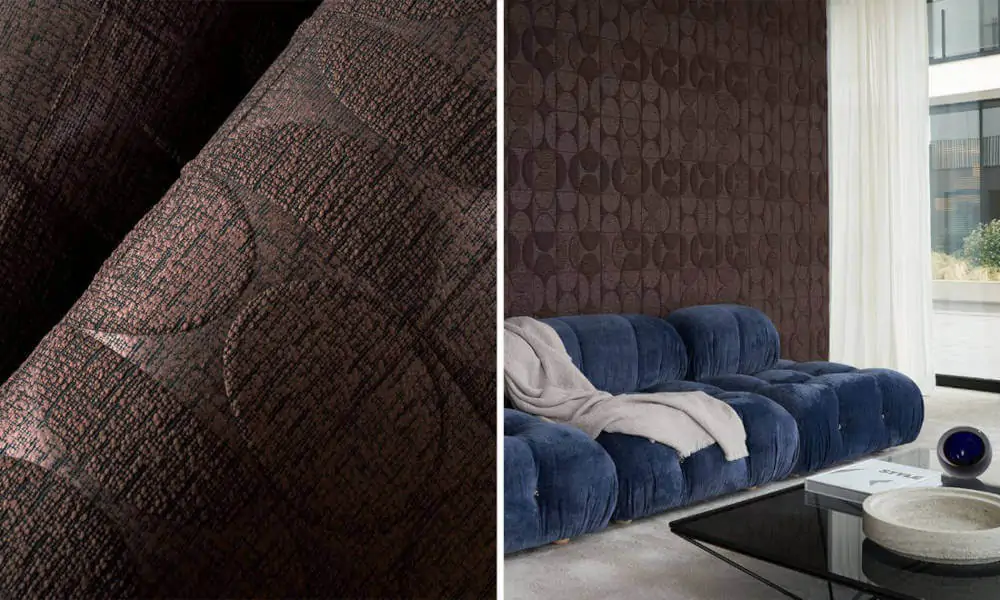 Boucle Wallcovering Curve from Arte