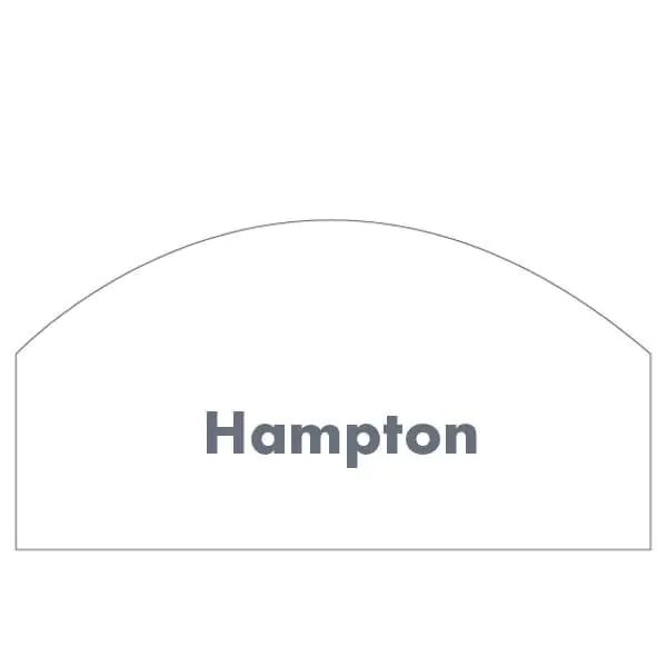 Hamptons Shape 7 Headboard