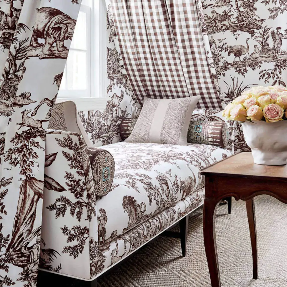 Matching Fabric and Wallpapers from Anna French Antilles Collection