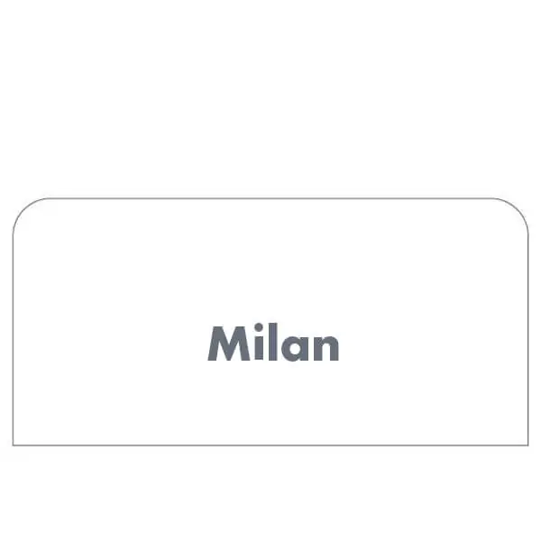 Milan Shape 3 Headboard