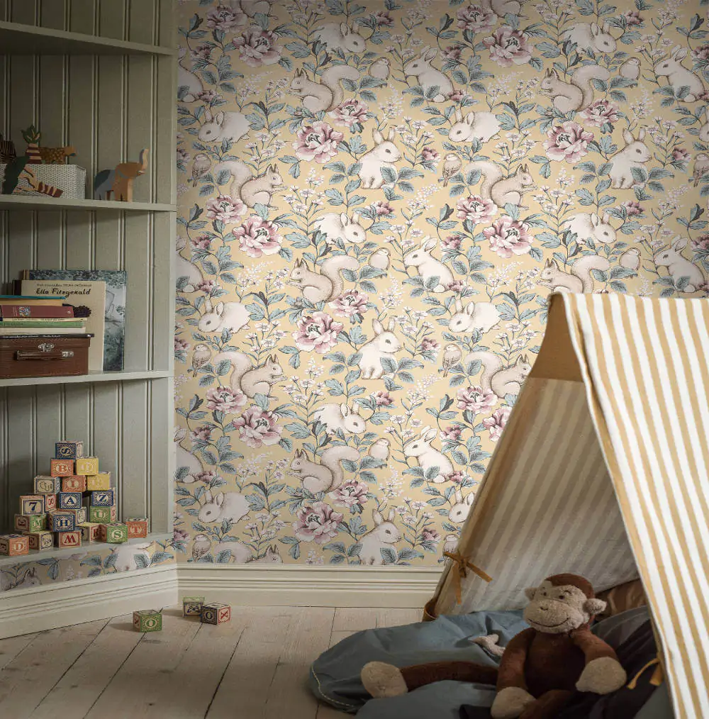 Scandi Wallpaper Magic Forest Wallpaper by Morris & Co.