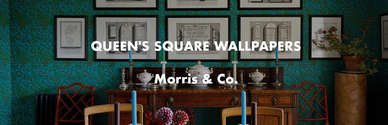 Queens Square Wallpaper Morris And Co