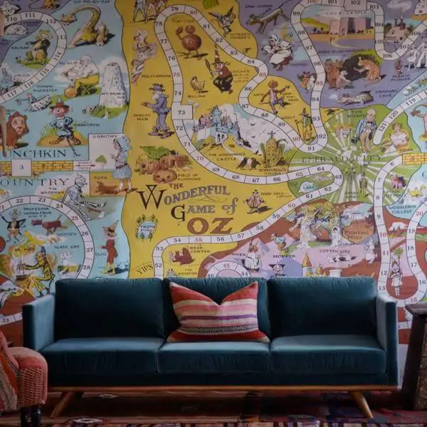 Wizard of Oz Wallpaper Mural from Andrew Martin