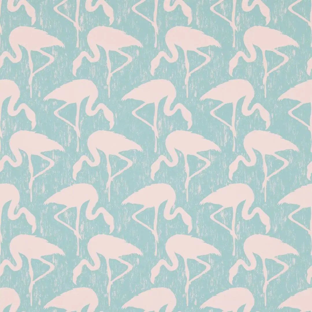 Flamingos Vintage Wallpapers 2 from Sanderson
