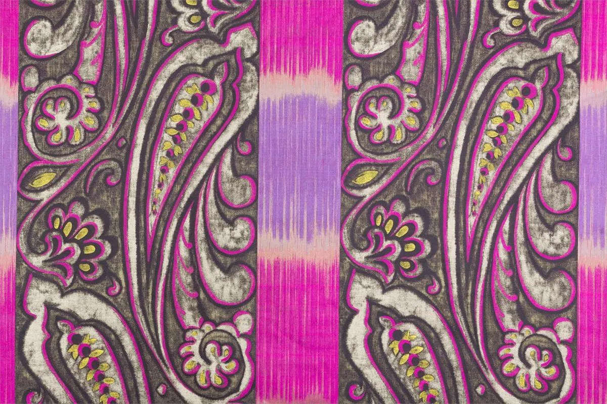 Paisley Fabric in Modern Colours