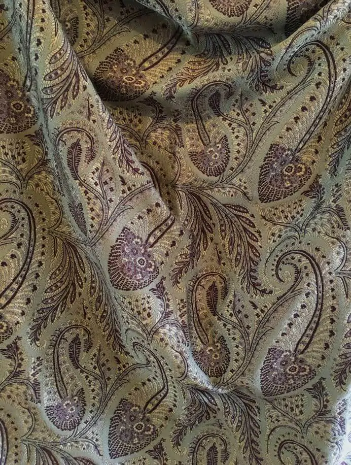Paisley Leaf Fabric from Watts of Westminster