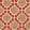 Imperial Gates Poppy and White on Japanese Paper Weave 5197