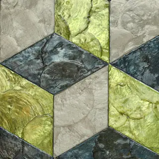arte-cubic-green-wallpaper-33701