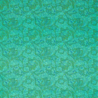 bachelors-button-226840-olive-turquoise-fabric-queens-square-morris-and-co