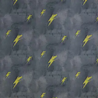 Bolt From Mars Wallpaper Yellow On Charcoal