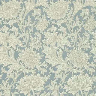 morris-and-co-chrysanthemum-toile-wallpaper-dmowch101-china-blue-cream