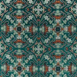clarke-and-clarke-emerald-forest-fabric-f1581-04-teal-jacquard