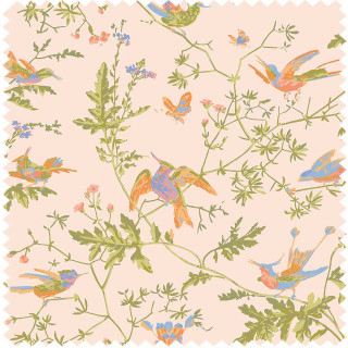 cole-and-son-hummingbirds-cotton-fabric-f125-3010-tangerine-and-olive-on-blush