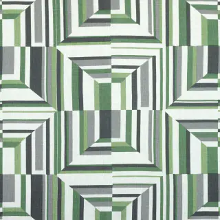 cubism-af9649-green-on-white-fabric-savoy-anna-french