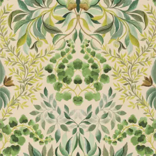 Designers Guild Karakusa Wallpaper Emerald PDG1157/04