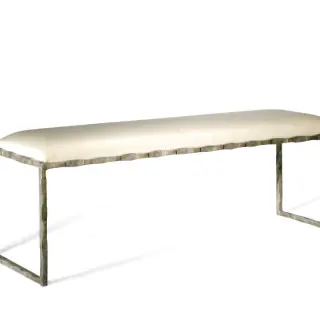 giacometti-bench-burnt-silver-with-com-silk-covered-seat-pad-furniture-csb03
