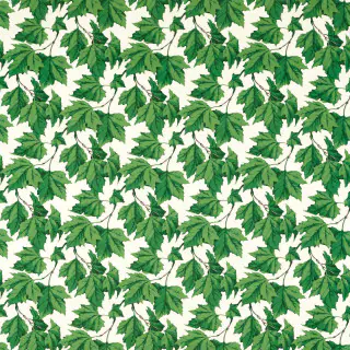 Harlequin Dappled Leaf Fabric Emerald HSRF121188