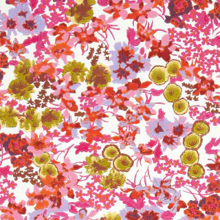 Harlequin Wildflower Meadow Wallpaper Carnelian/Spinel/Pearl HSRW113051