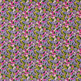 Harlequin Wildflower Meadow Fabric Emerald/Amethyst/ Spinel HSRF121186