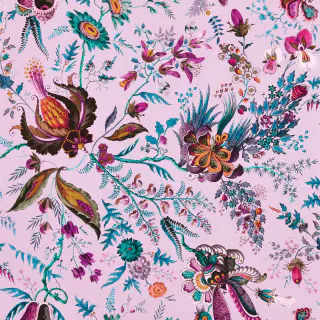 Harlequin Wonderland Floral Wallpaper Amethyst/Lapis/Ruby HSRW113066