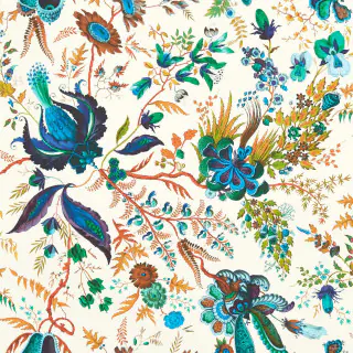 Harlequin Wonderland Floral Wallpaper Lapis/Emerald/Carnelian HSRW113067