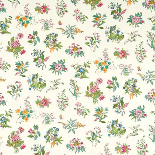 Harlequin Woodland Floral Fabric Peridot/Ruby/Pearl HSRF121173
