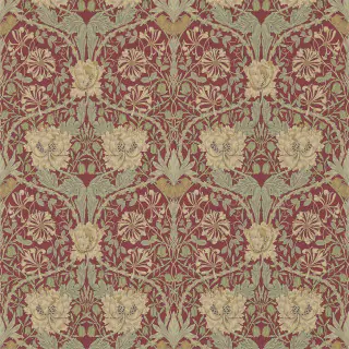 morris-and-co-honeysuckle-and-tulip-wallpaper-214700-red-gold