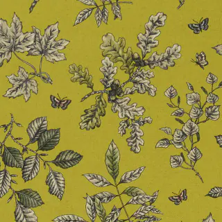 hortus-f1329-03-chartreuse-fabric-eden-clarke-and-clarke