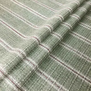 Ian Mankin Sandstone Stripe Fabric - The Home of Interiors