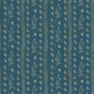 John Derian Indigo Floral Indigo Fabric Indigo FJD6049/01